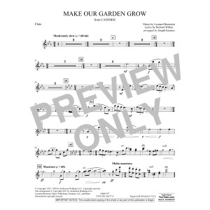Make Our Garden Grow (from Candide) - Flute